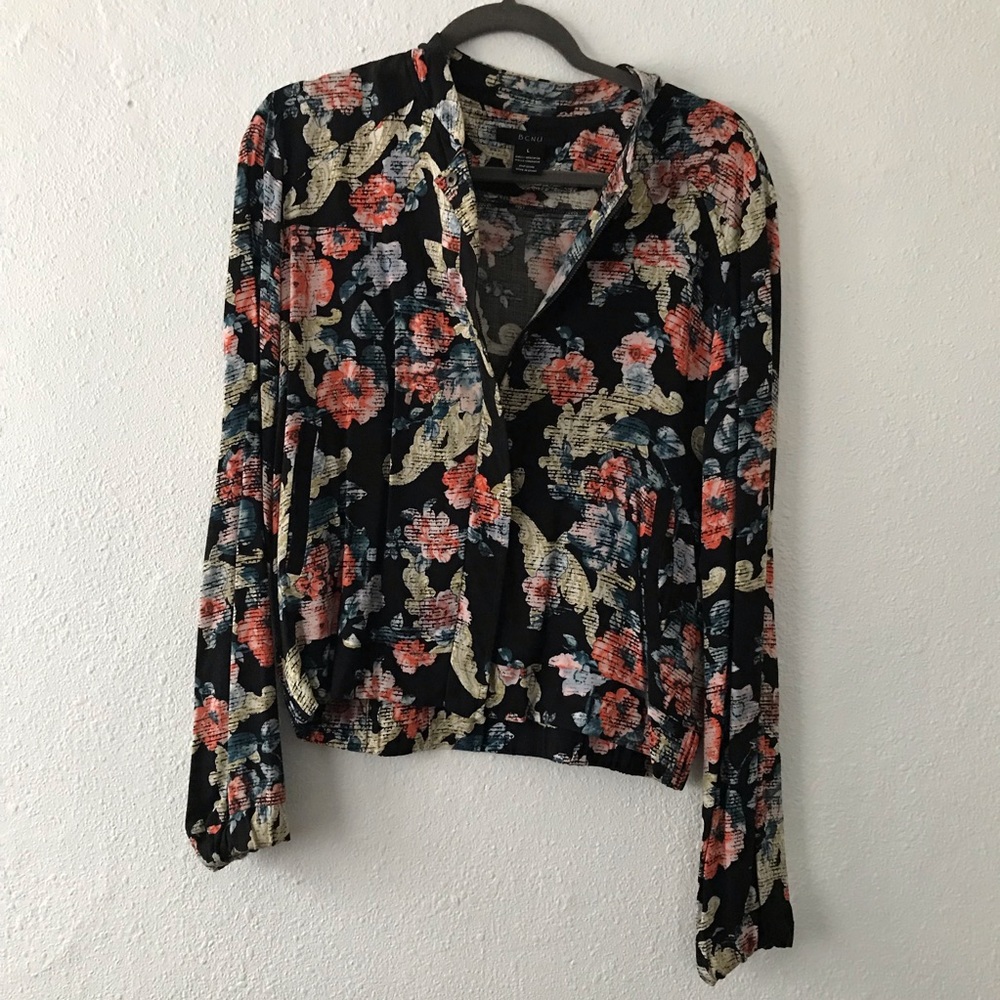Bomber floral jacket from Nordstrom
